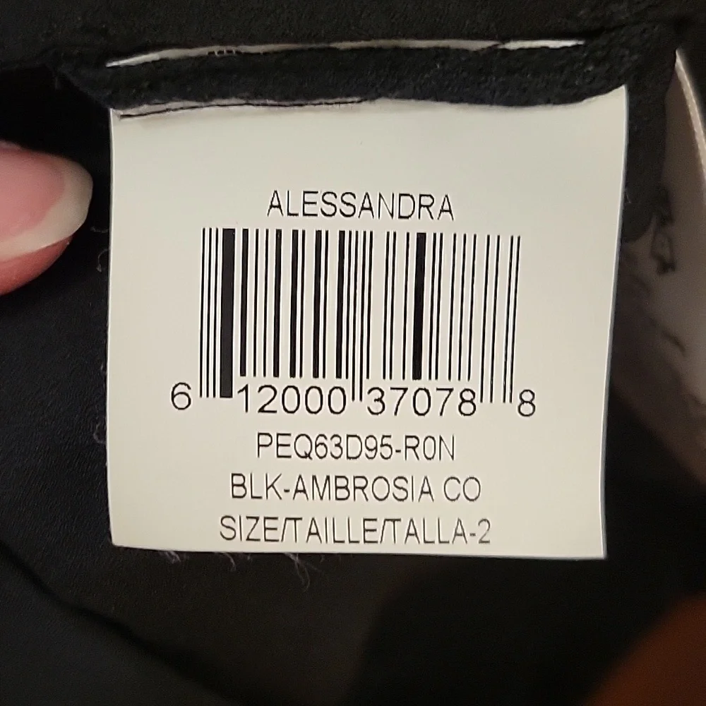 BCBGMaxAzria Sleeveless "Alessandra" Asymmetrical Handkerchief Peplum Mini Dress - Picture 11 of 14